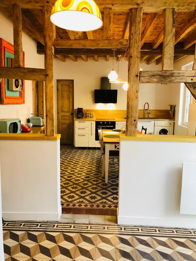 Villa La Ferme De Mon Enfance Villechétif Esterno foto