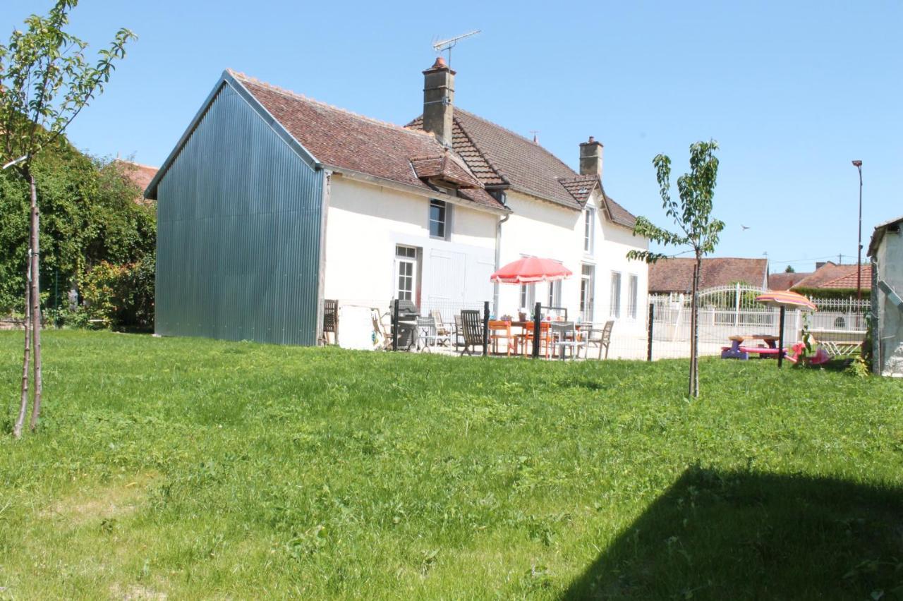 Villa La Ferme De Mon Enfance Villechétif Esterno foto