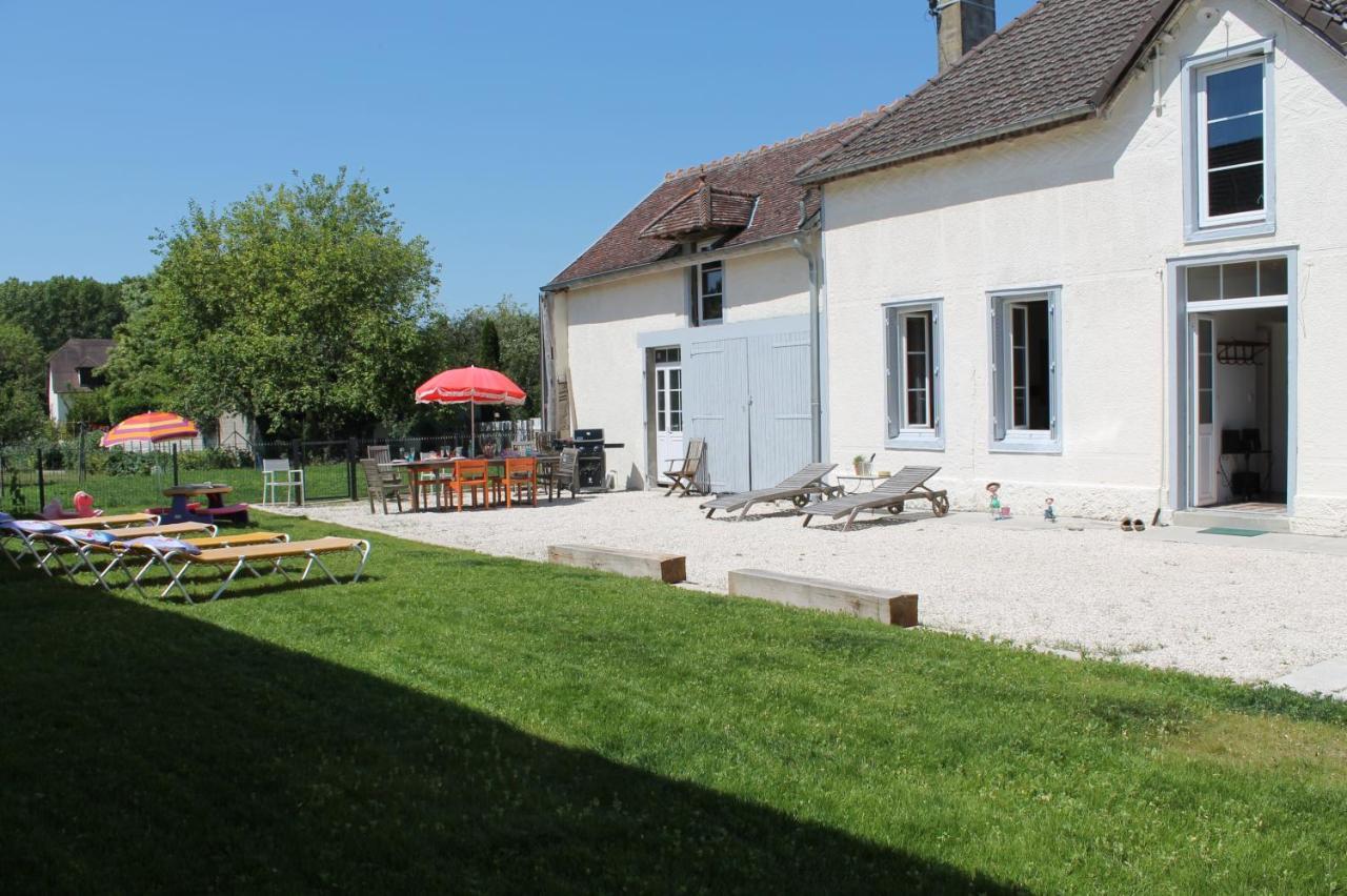 Villa La Ferme De Mon Enfance Villechétif Esterno foto